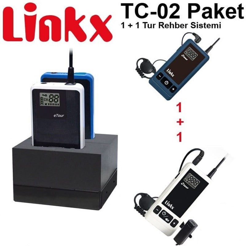 Linkx Paket TC-02 Tur Rehber Sistemi