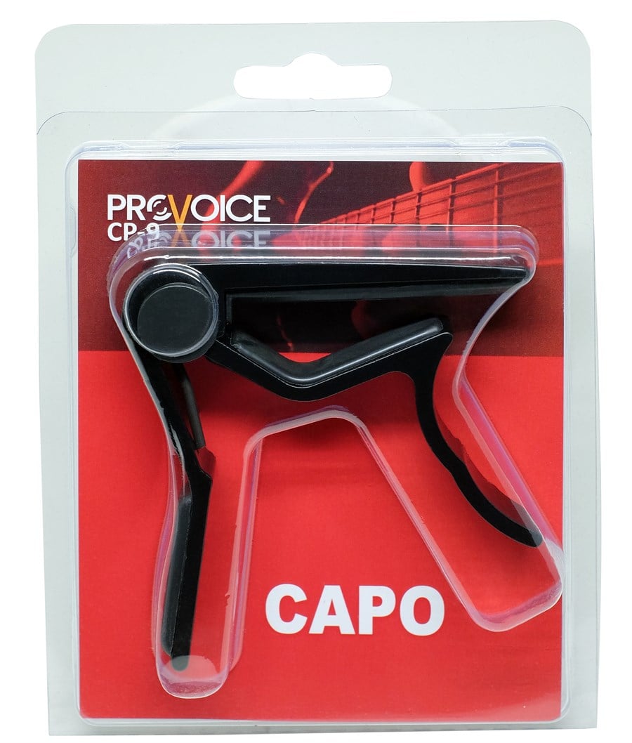 Provoice CP-9 Gitar Saz Kapo Kelepçesi Siyah Capo