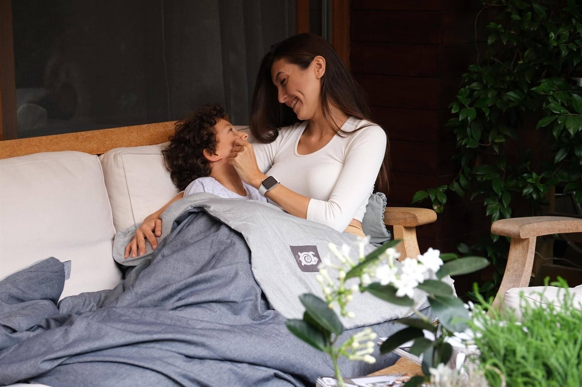YUYUTALL 8,3 KG Kılıflı Set Ağırlıklı Battaniye