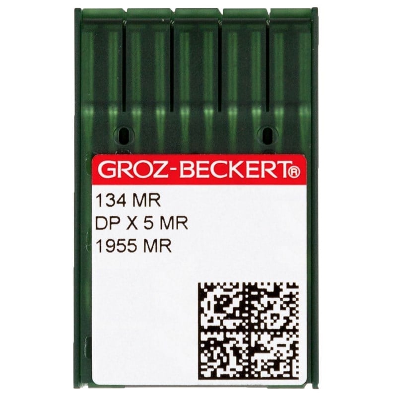 Düz Dikiş İğnesiGROZ BECKERTDÜZ MAKİNE EĞRİ UÇ İĞNE/DPX5 MR 20/125 100ADET