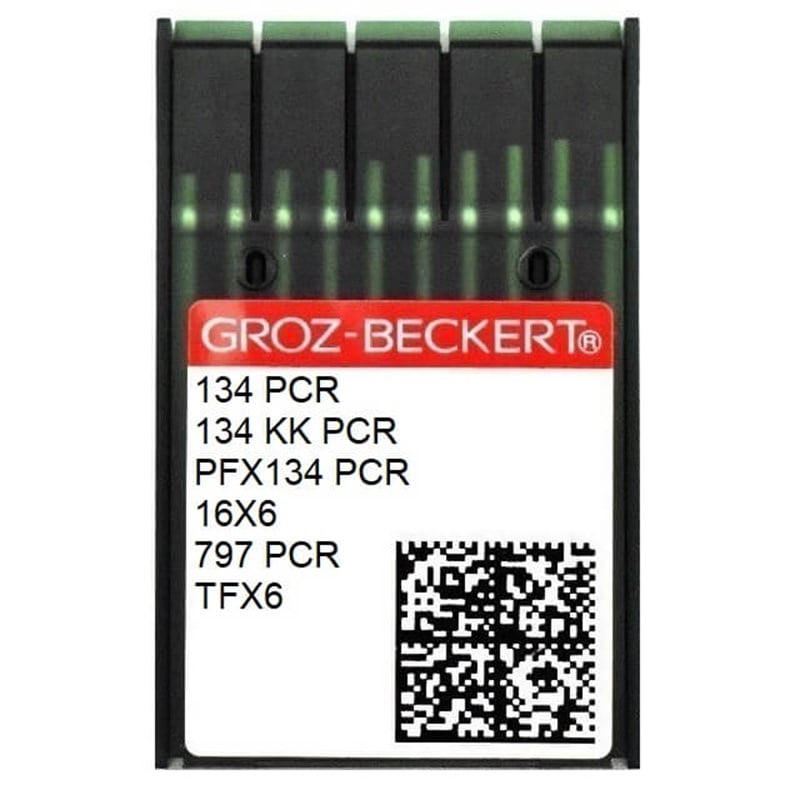 Saya İğnesiGroz BeckertDüz ve İlik Dikiş İğnesi /134 PCR 16/100 100 Adet