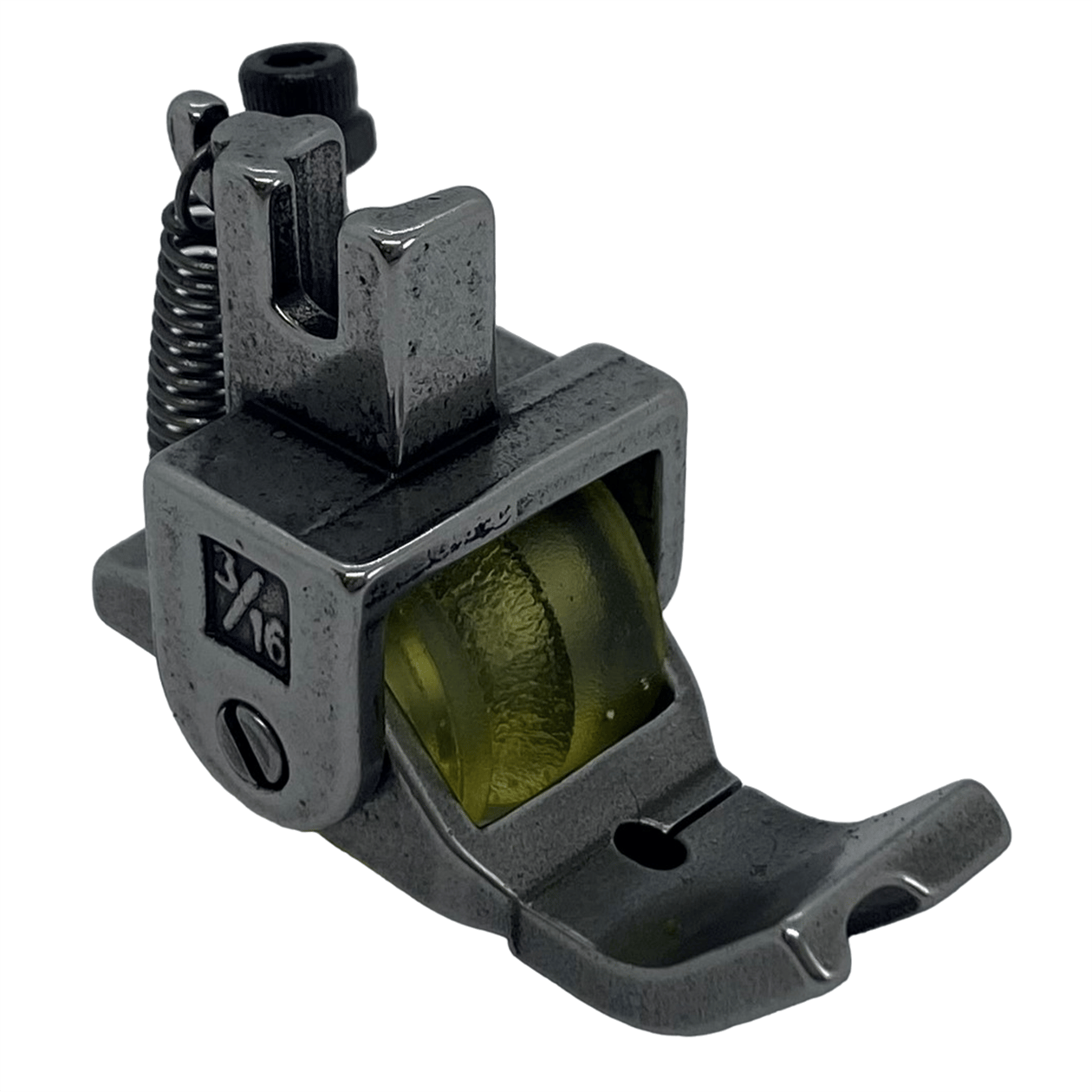 Ayak ÇeşitleriHard SteelDüz Makine Fitil Sarı Teker Ayak / HS-GL08 3/16