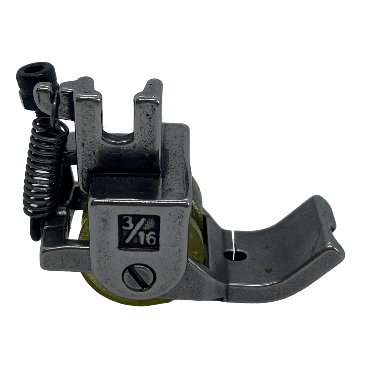 Ayak ÇeşitleriHard SteelDüz Makine Fitil Sarı Teker Ayak / HS-GL08 3/16