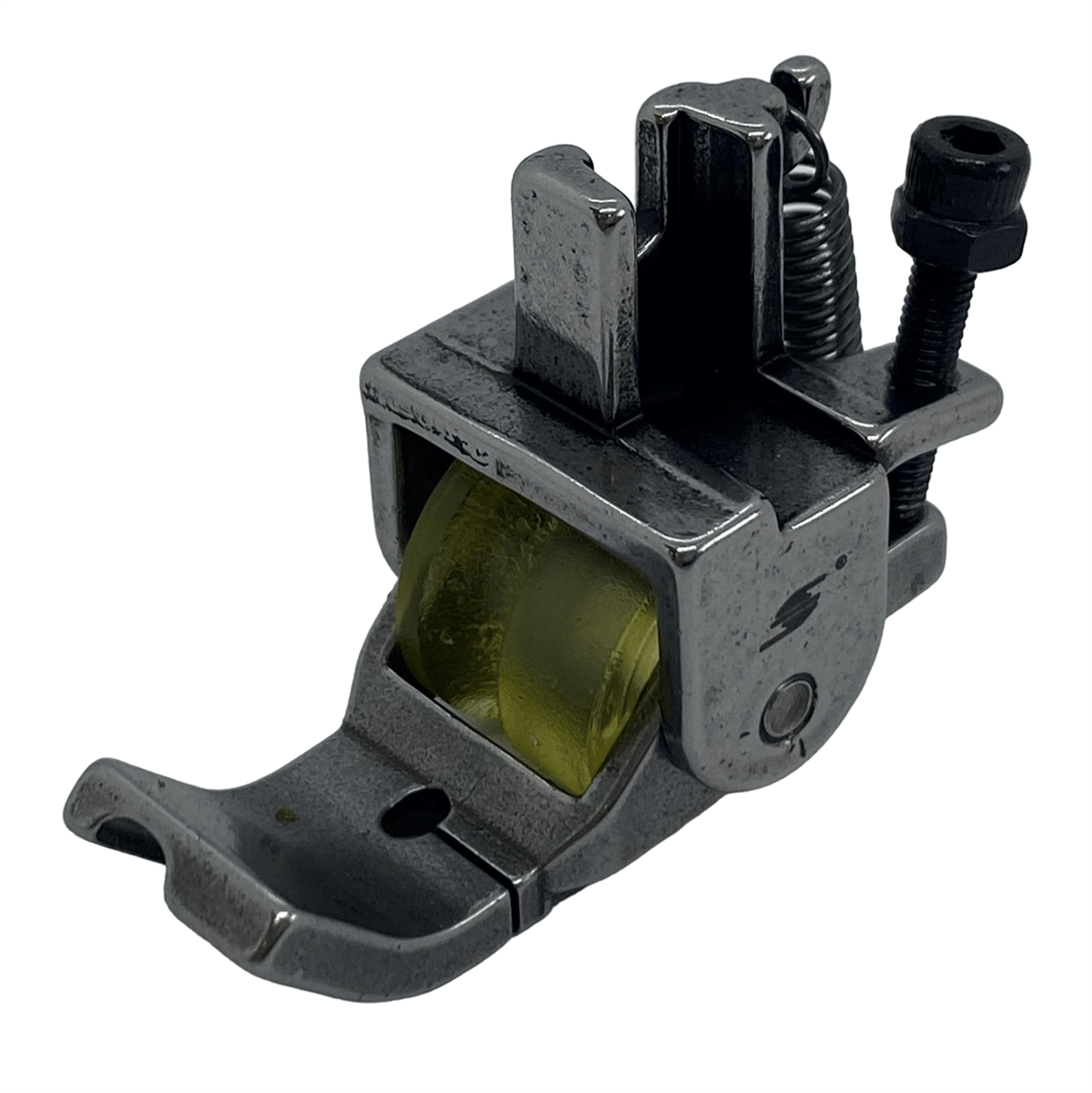Ayak ÇeşitleriHard SteelDüz Makine Fitil Sarı Teker Ayak / HS-GL08 3/16