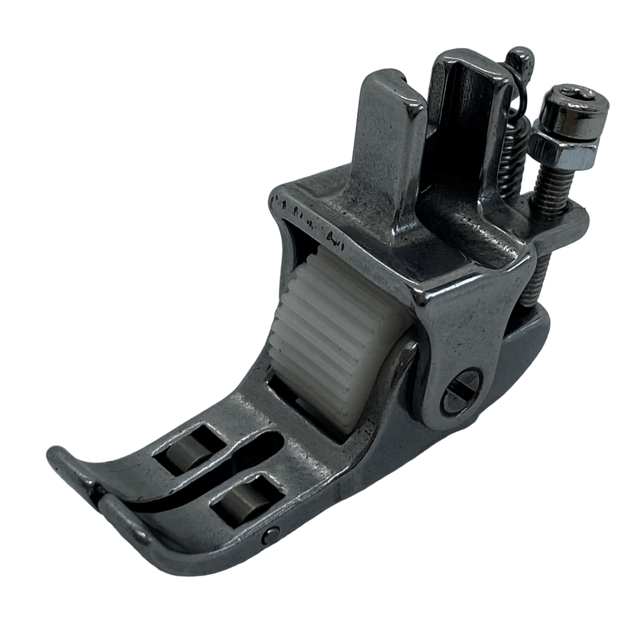 Ayak ÇeşitleriHard SteelDüz Makine Rulmanlı Beyaz Teker Fitil Ayak / HS-GL10