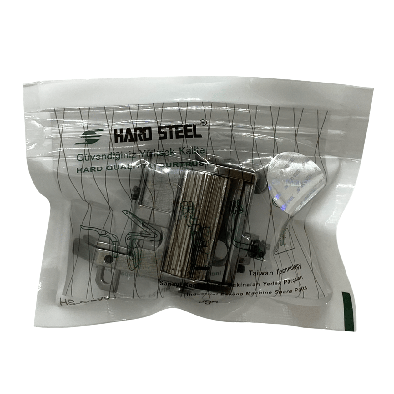 Ayak ÇeşitleriHard SteelPegasus Reçme Tırnaklı Metal Teker Bant Ayak / HS-GL06