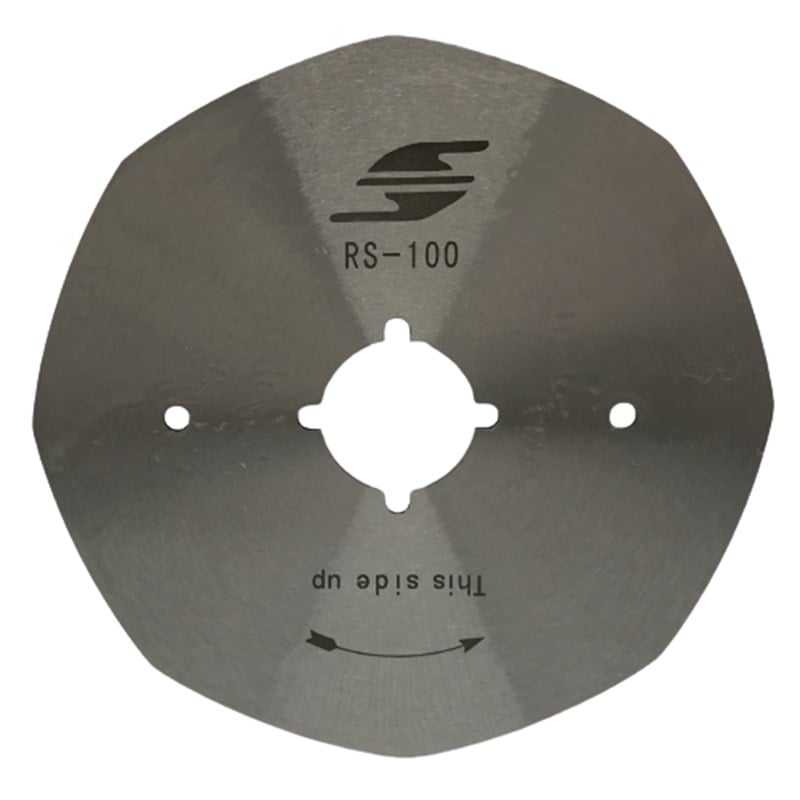 Kesim Makineleri ve EkipmanlarıHard SteelYuvarlak Kesim Motor 8 Köşe Bıçak / RS-100(8)