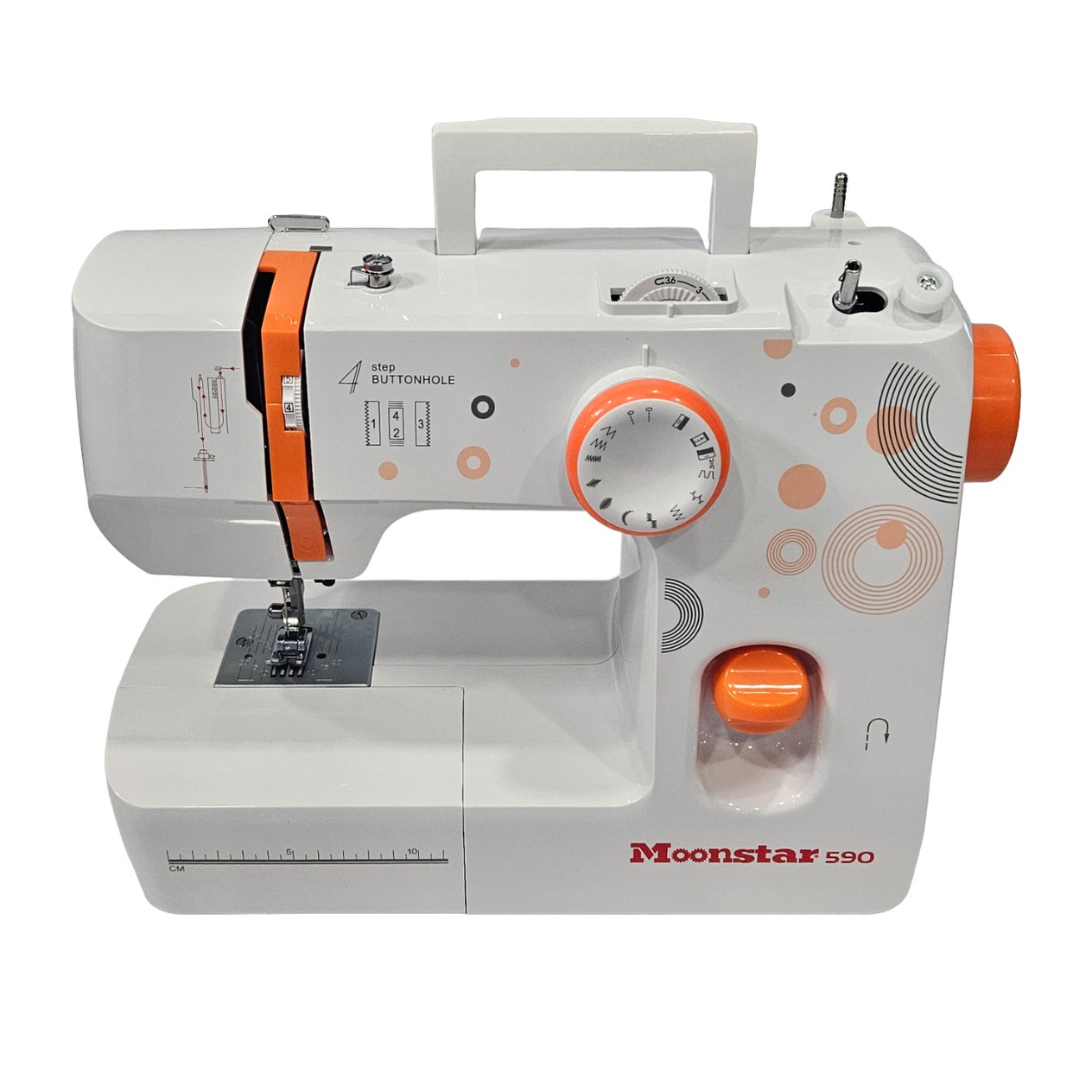 Ev Tipi Dikiş MakineleriMoonstarEv Tipi Düz Dikiş Makinesi 12 Desenli / Model 590