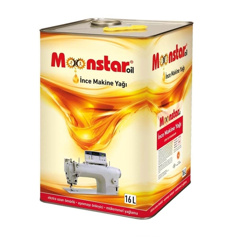 Sarf Malzeme ÇeşitleriMoonstarDikiş Makine Yağı 16Lt Monex Ykg Gt:380120900000/