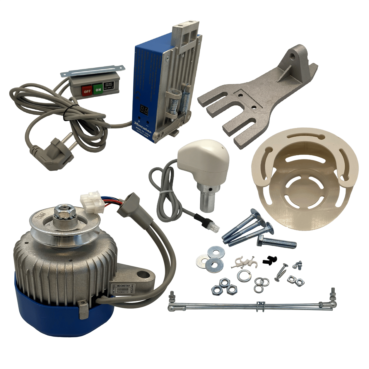 Motor ÇeşitleriMoonstarServo Motor 550W Senkronlu (İğne Pozisyonlu) / TH-550DA-T9