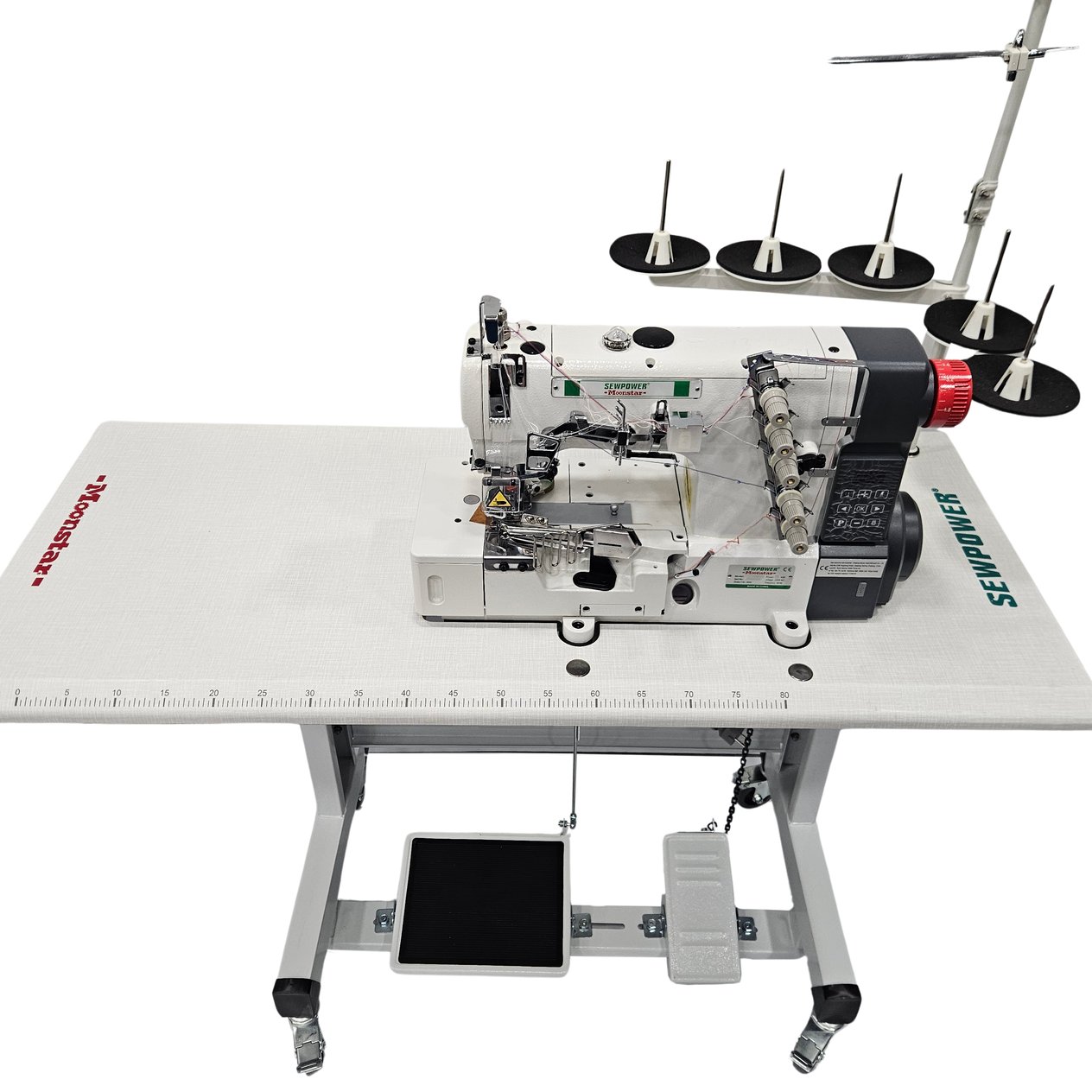 Sanayi Tipi Dikiş MakineleriSewpower - MoonstarBant (Biye) Reçme Dikiş Makinesi / SP-550D-02