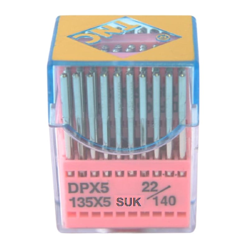 Düz Dikiş İğnesiTNCDüz Makine Kalın Dip Dikiş İğnesi / DPX5 SUK 22/140 100ADET