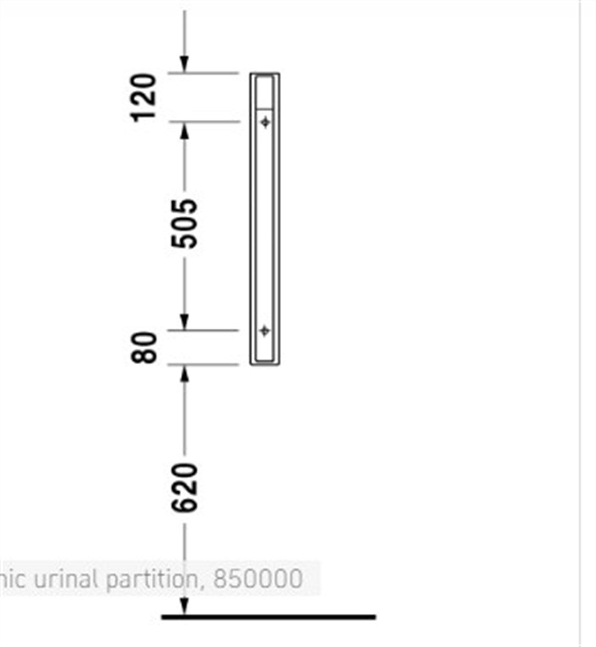 Duravit Starck 3 Ara Bölme