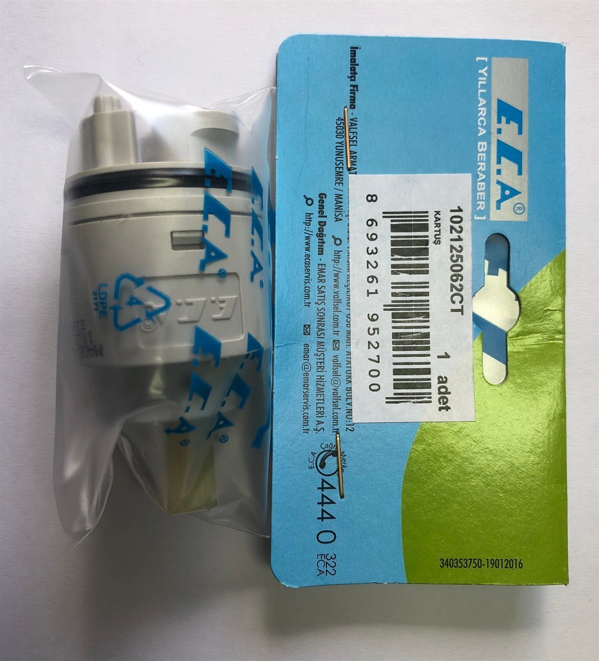 Eca Mix Batarya Kartuş 35 lik