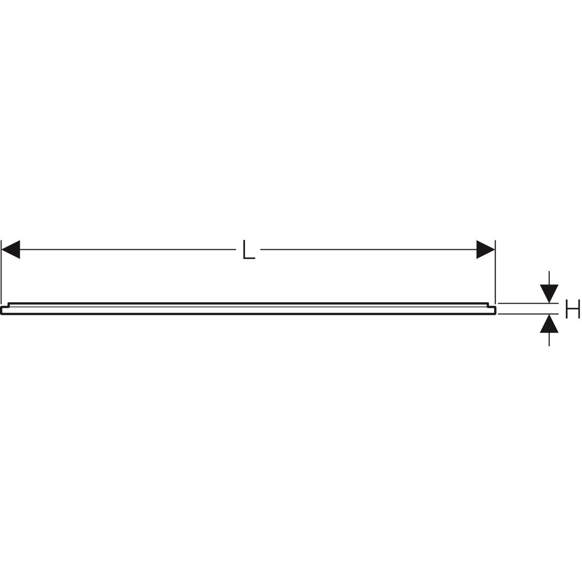 Geberit Setaplano Duş Zemini Montaj Çerçevesi 80x140 cm