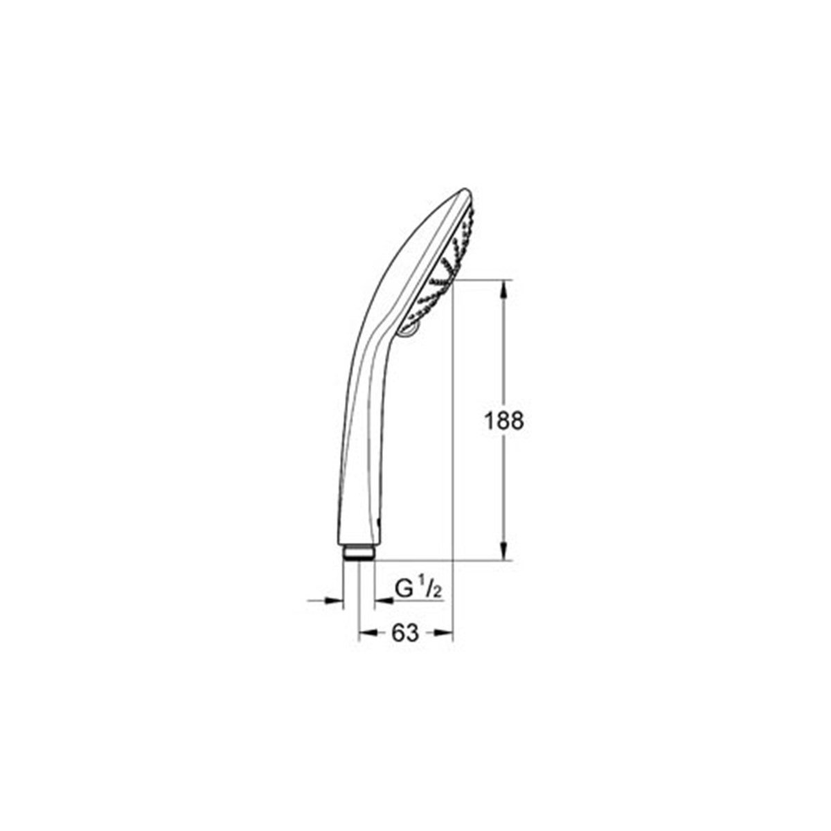 Grohe Euphoria El Duşu 3 Akışlı