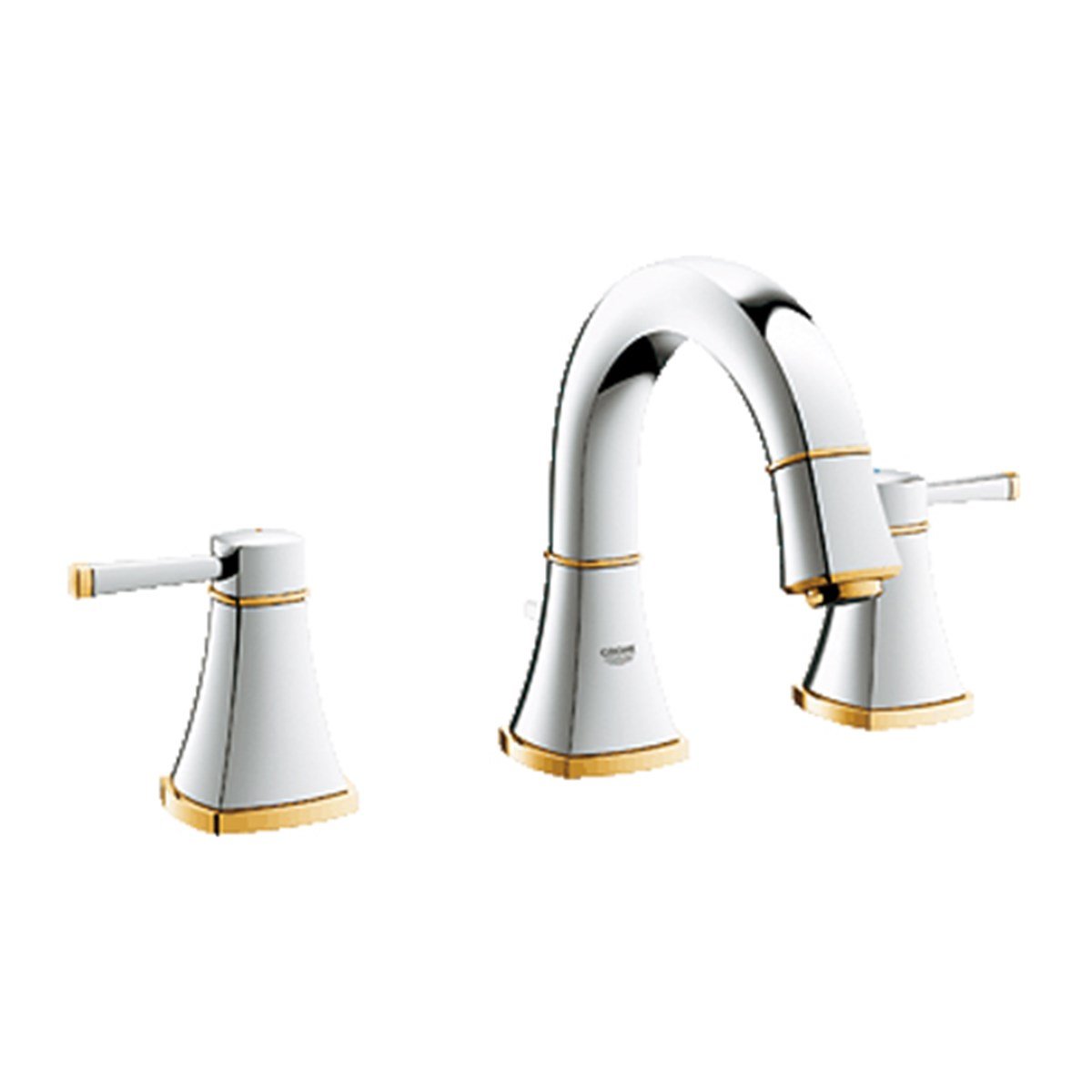 Grohe Grandera Üç Delikli Lavabo Bataryası Krom Altın