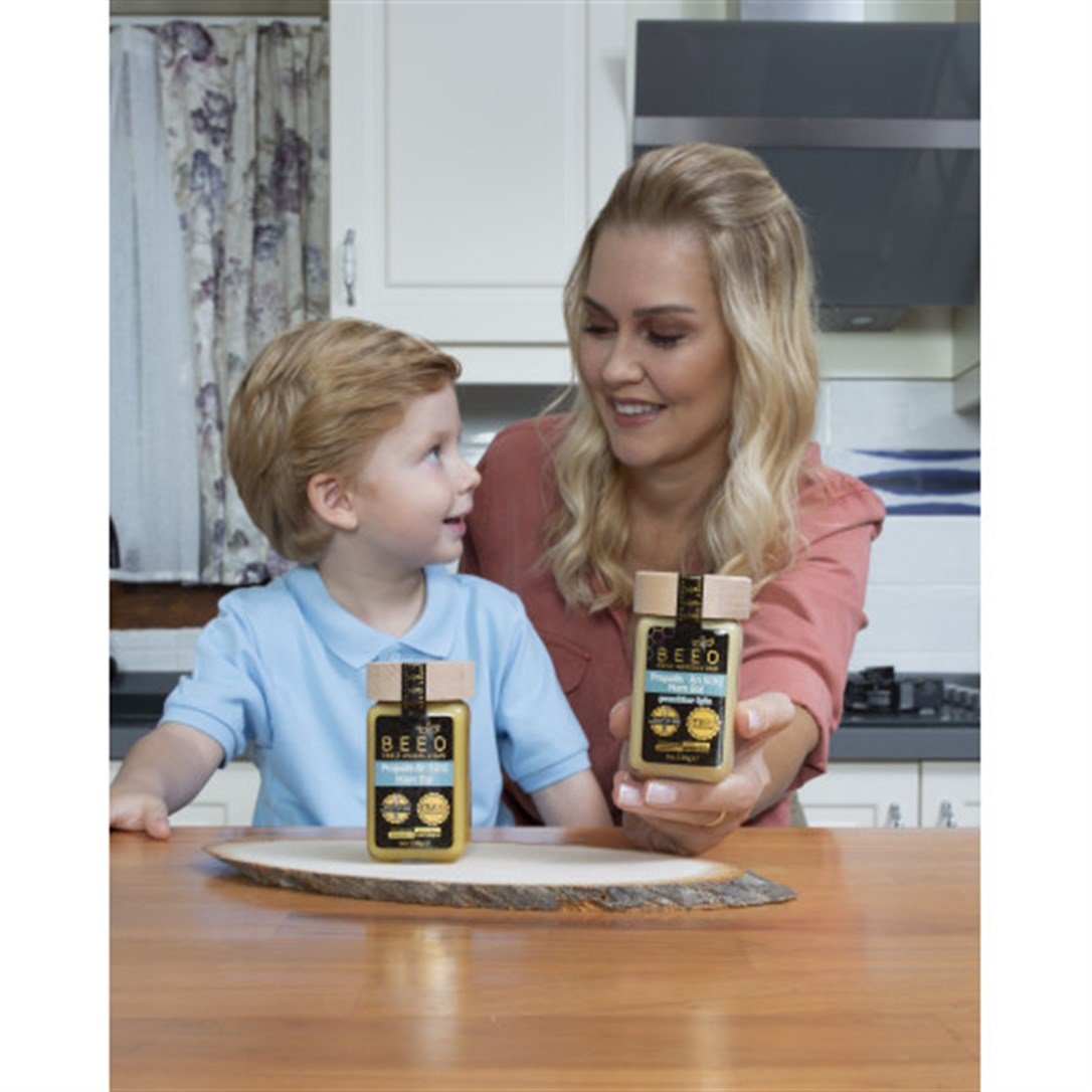Beeo Propolis Arı Sütü Ham Bal Yetişkinler İçin 190 Gr