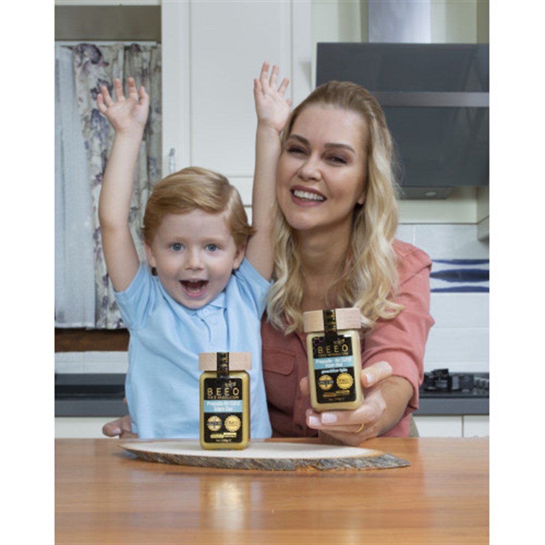 Beeo Propolis Arı Sütü Ham Bal Yetişkinler İçin 190 Gr
