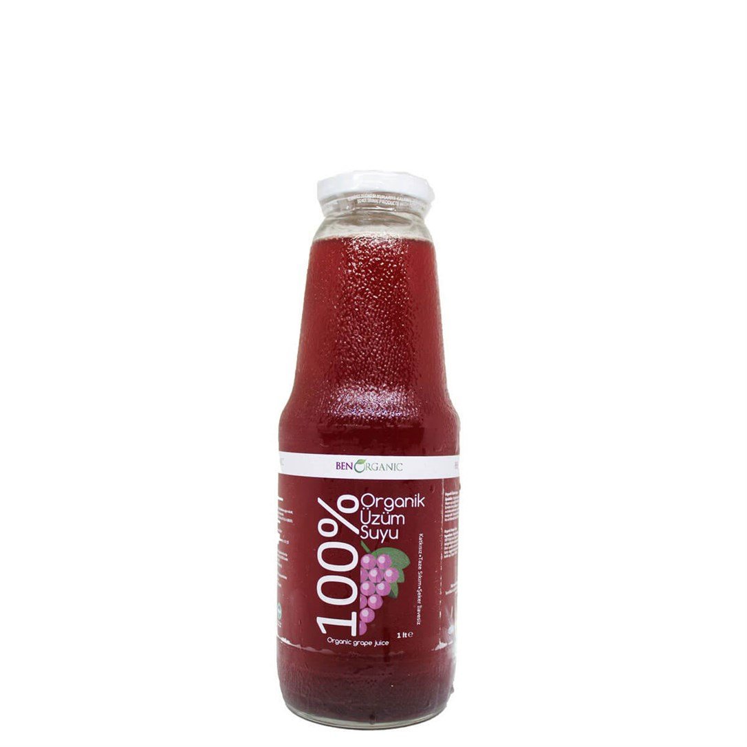Ben Organik % 100 Üzüm Suyu 1 Lt