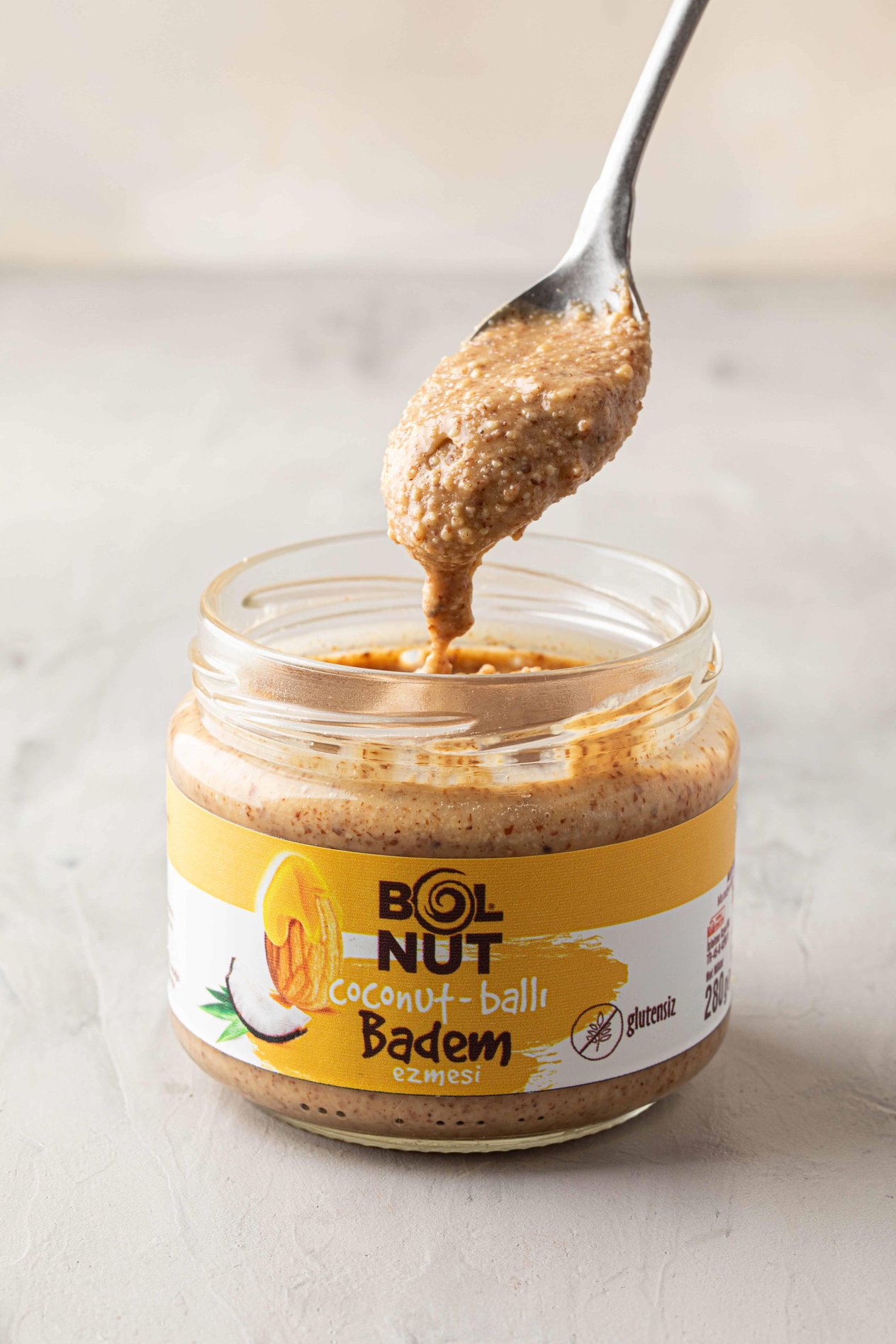 Bolnut Coconut & Ham Ballı Badem Ezmesi 280 G