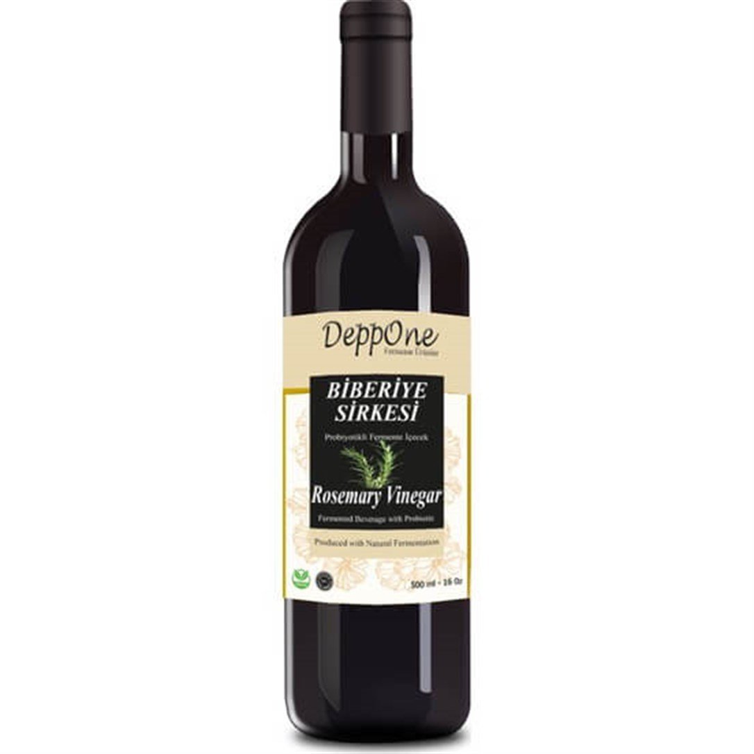 Deppone Fermente Biberiye Sirkesi 500 ml