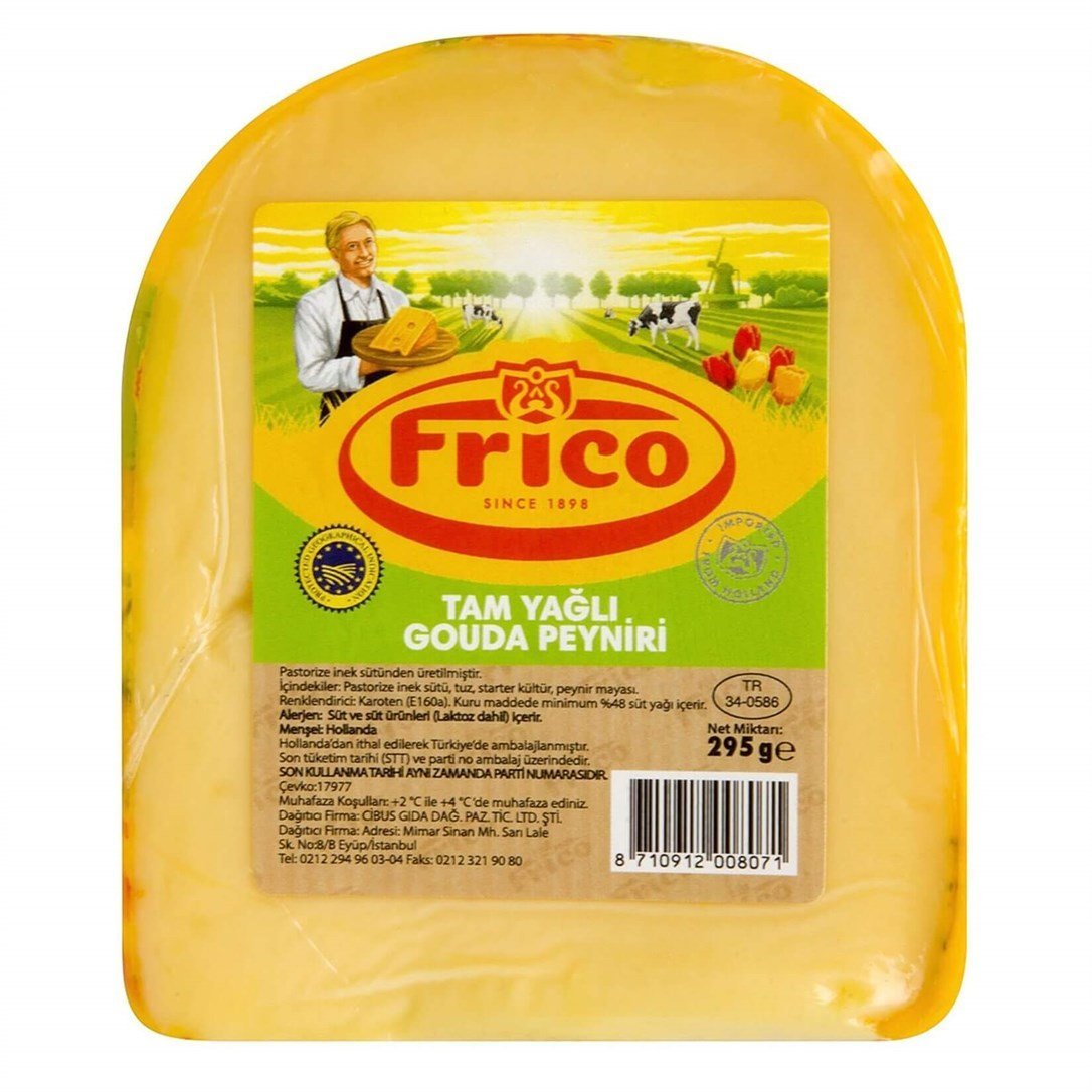 Frico Tam Yağlı Gouda Peyniri 295 Gr