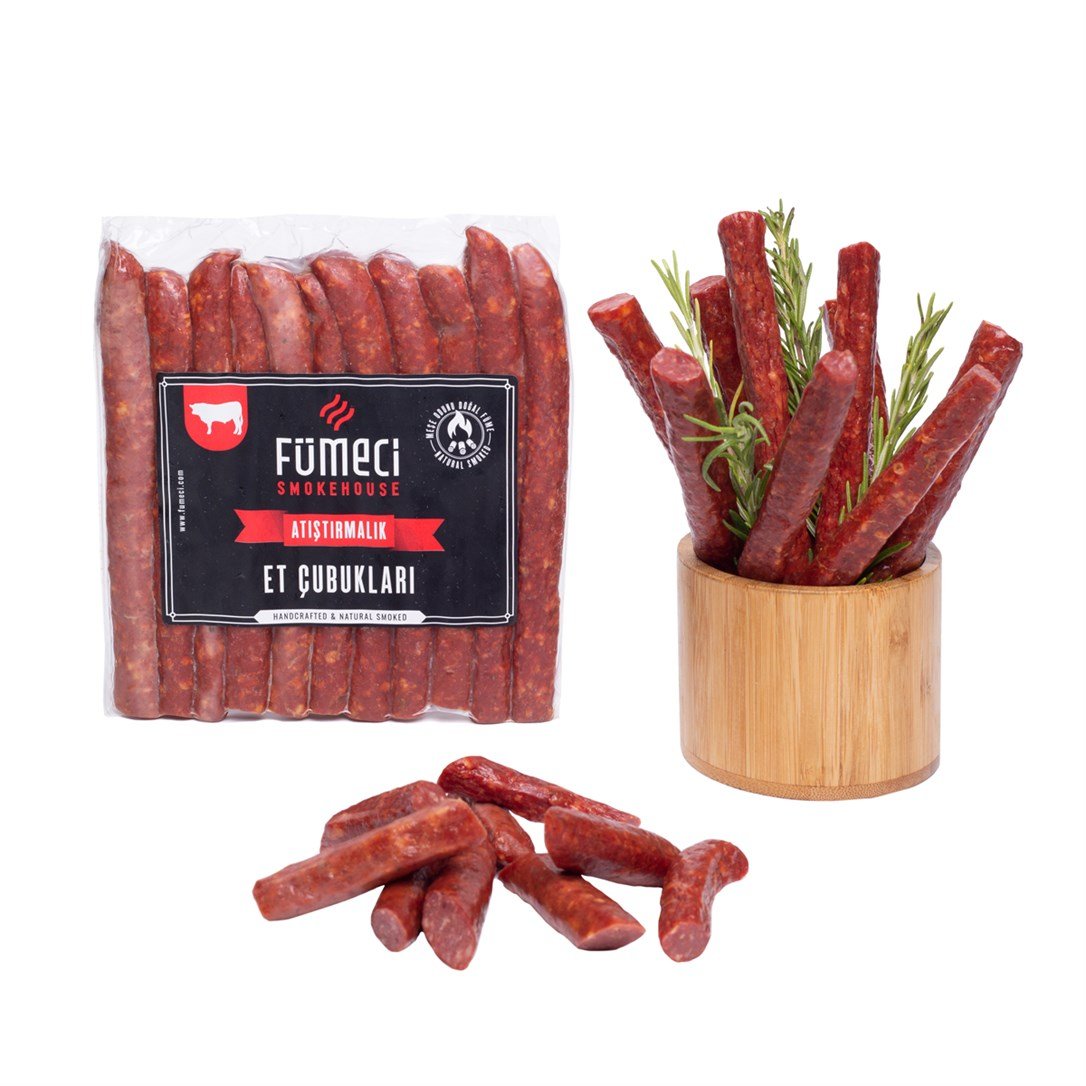 Fümeci Smokehouse Atıştırmalık Et Çubukları Sosis 250 Gr - 300 Gr 
