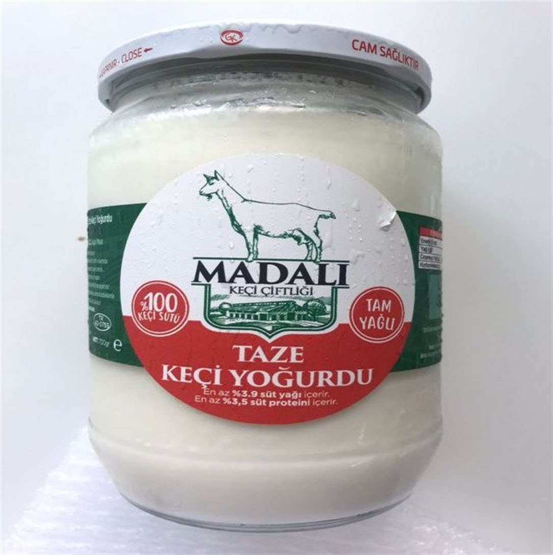 Madalı %100 Keçi Taze Yoğurdu 700 G