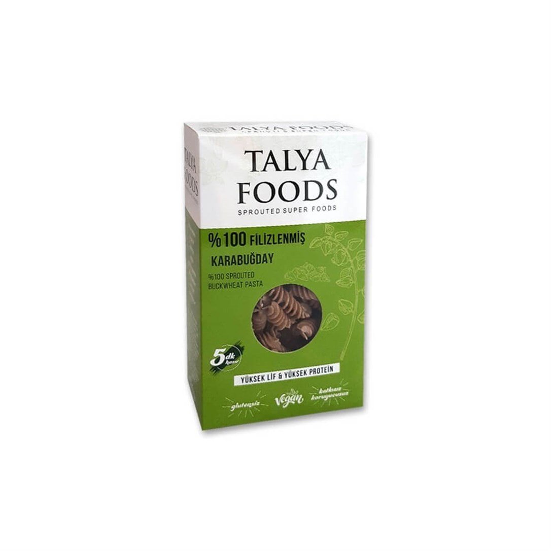 Talya Foods Glütensiz Filizlendirilmiş Çiğ Karabuğday Makarnası