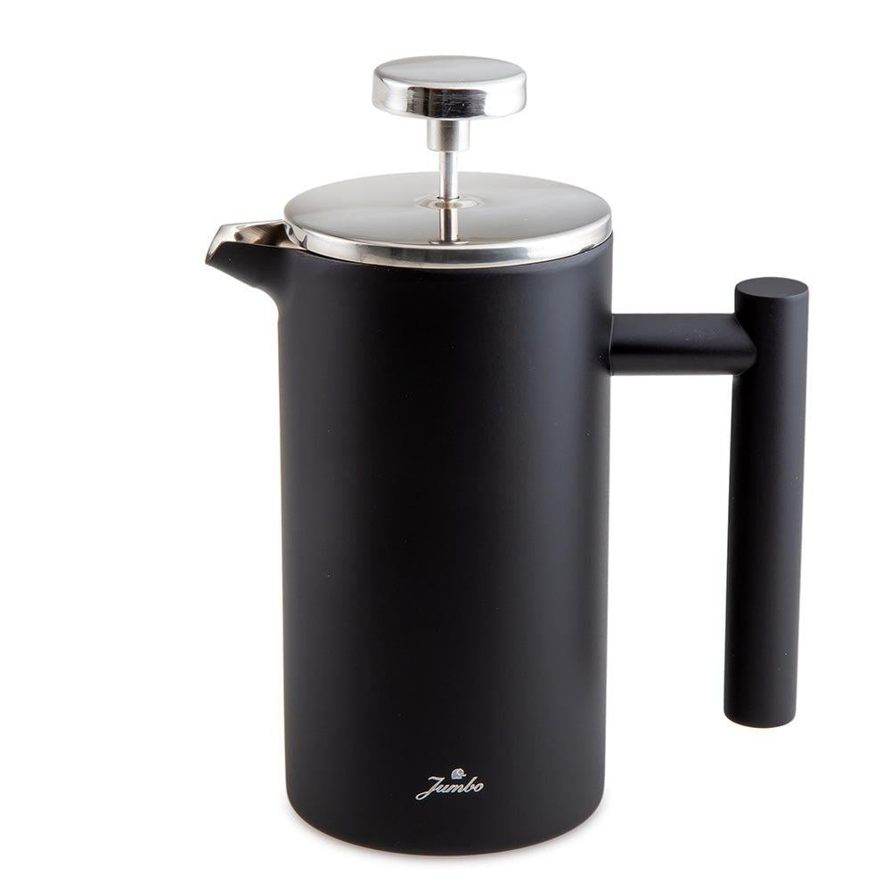 Jumbo Timeless Venti Çelik Double Wall French Press Mat Siya