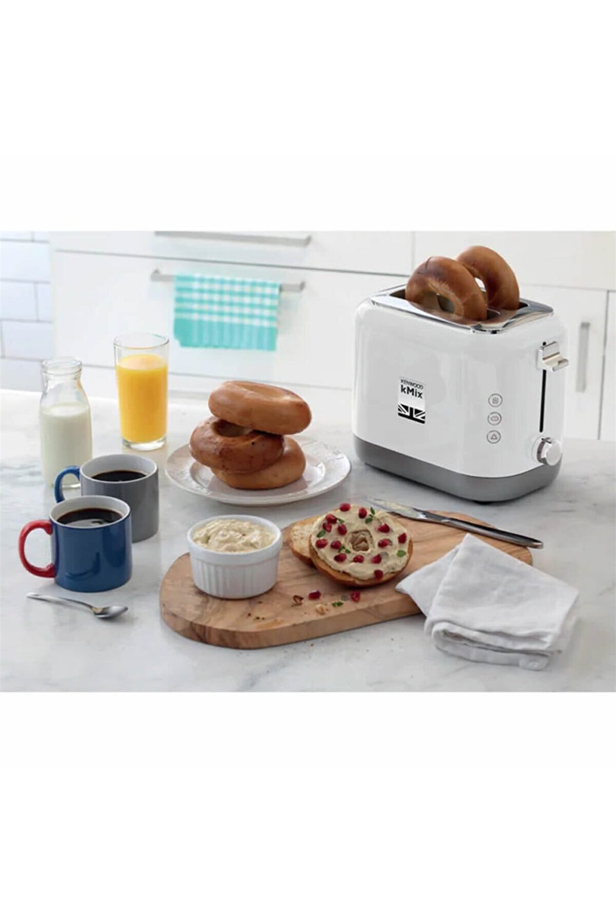 Kenwood TCX751WH Kmix Ekmek Kızartma Makinesi Beyaz