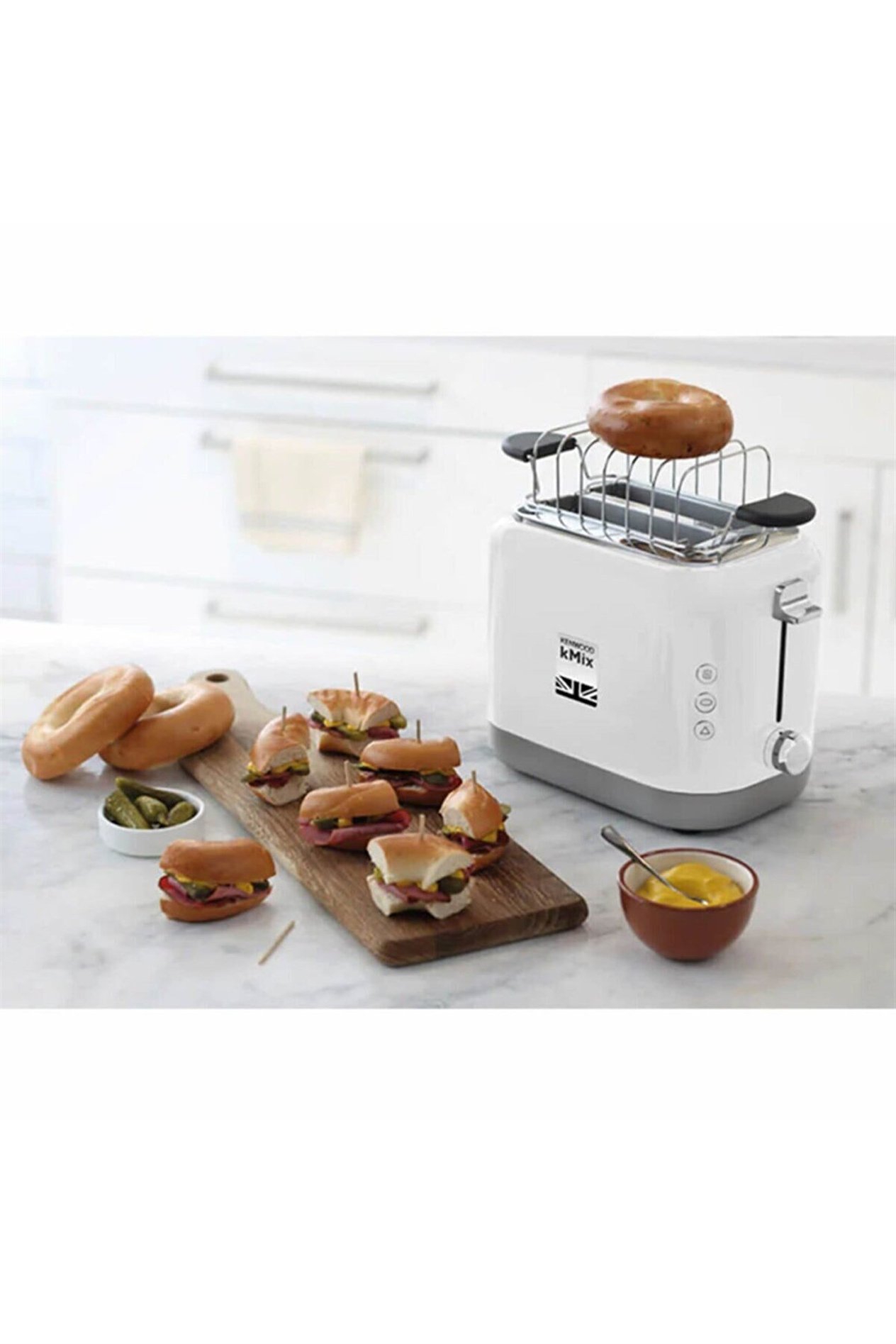 Kenwood TCX751WH Kmix Ekmek Kızartma Makinesi Beyaz