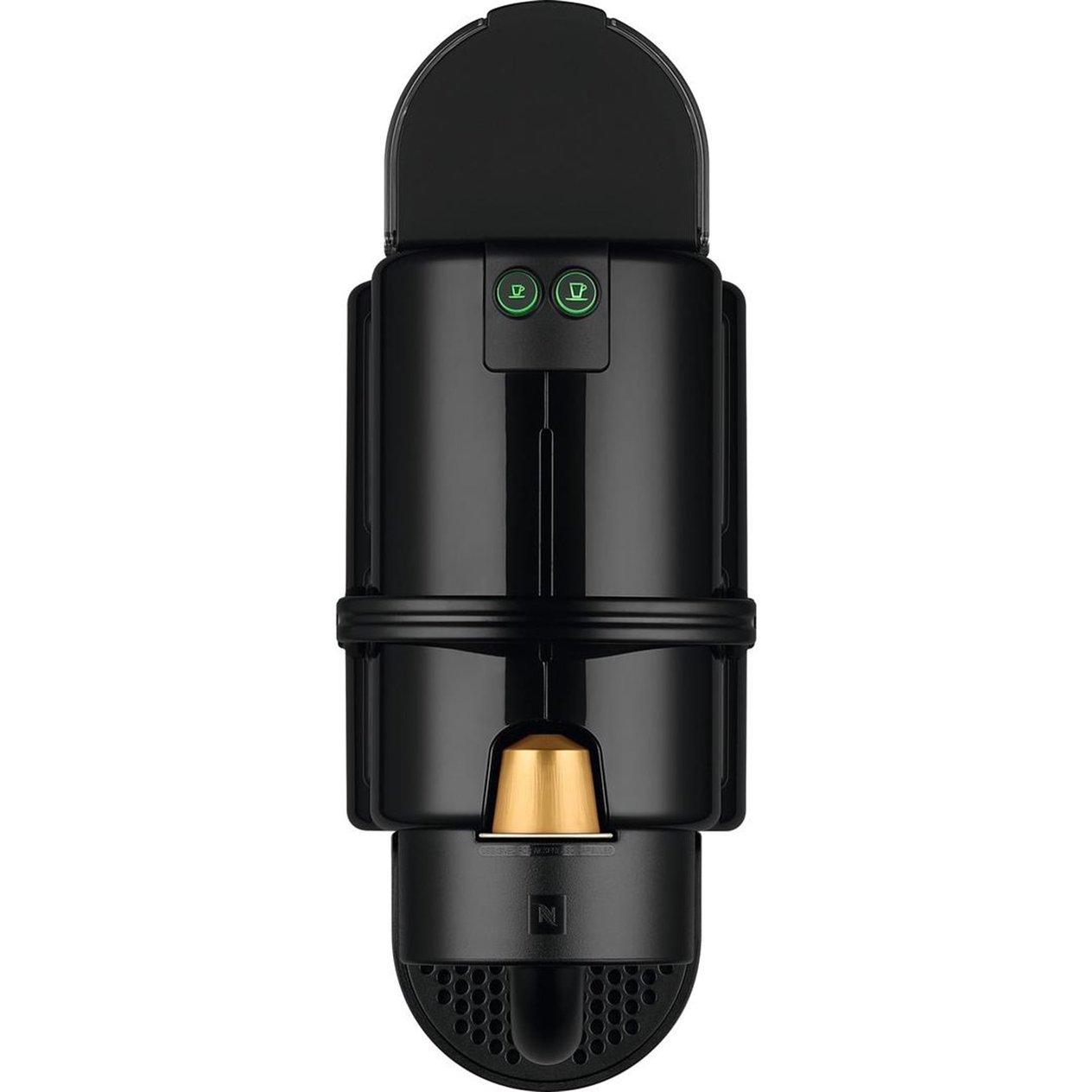 Nespresso İnissia D40 Black Kapsül Kahve Makinesi
