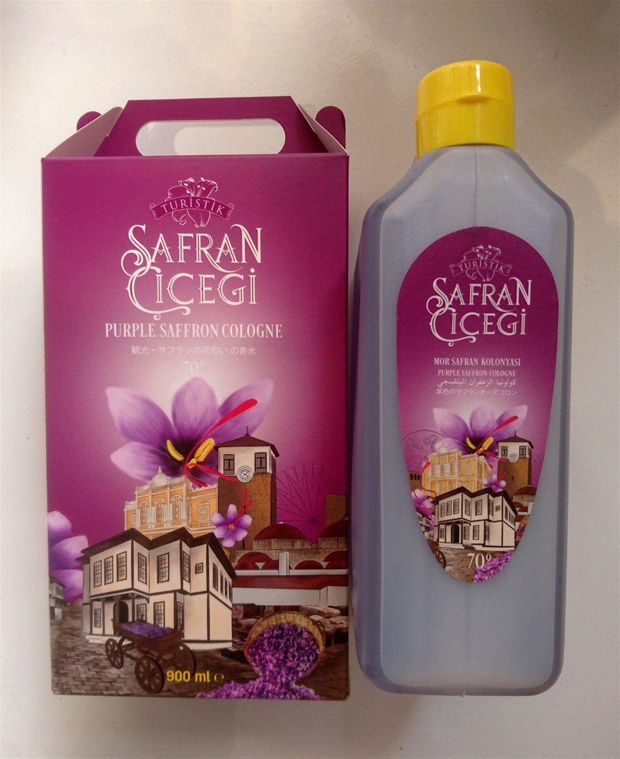 Safran Çiçeği 'Mor Safran Kolonyası' "Dökme" 900 ml