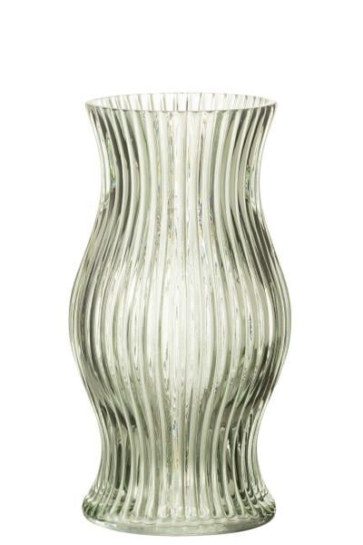 JOLIPA - Jolipa Hurricane Vase Save Glass  Light Green