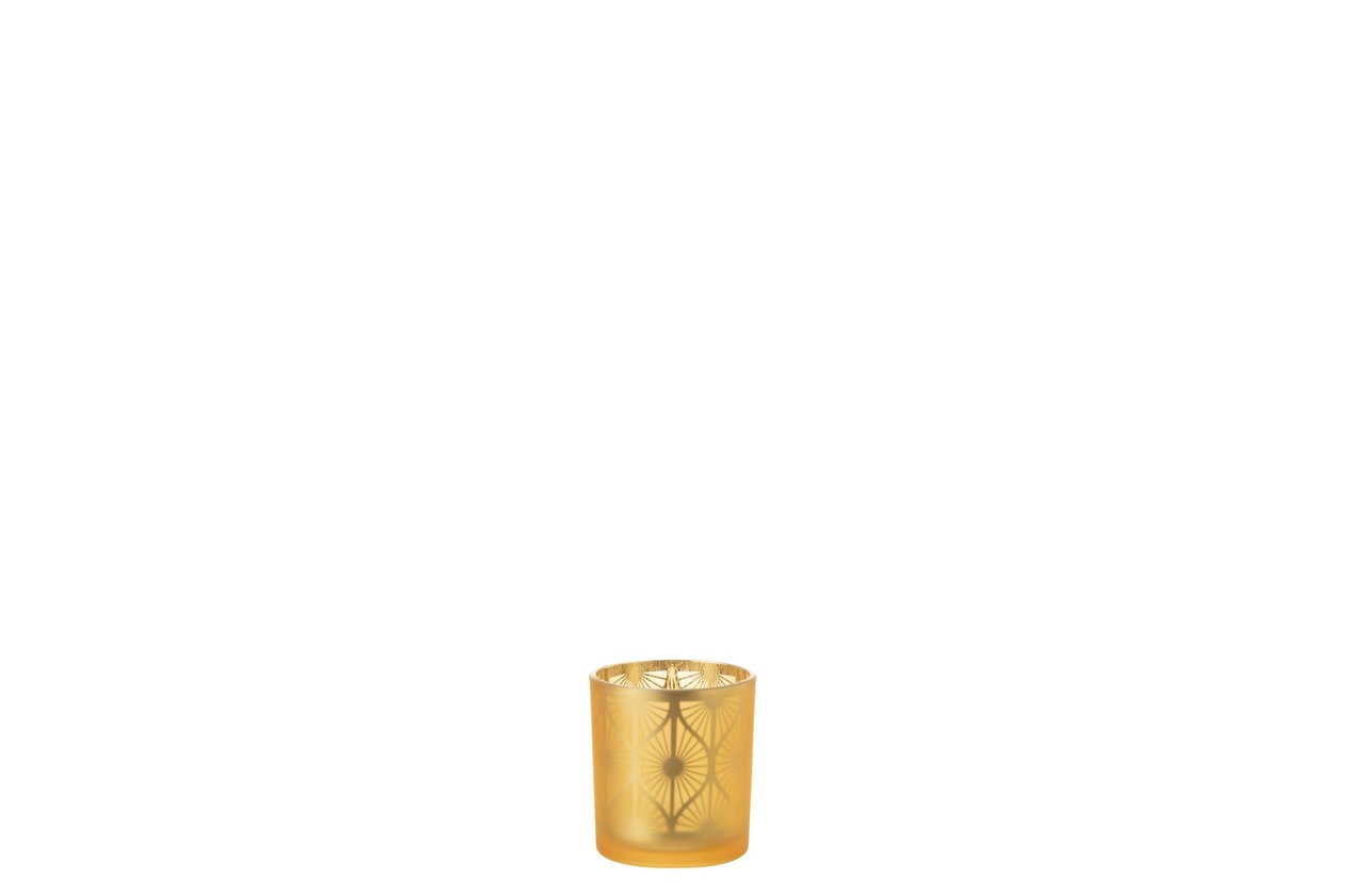JOLIPA - Jolipa Tealight Holder Rhomb Flowers Small