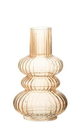 JOLIPA - Jolipa Vase Olga Glass Peach Small