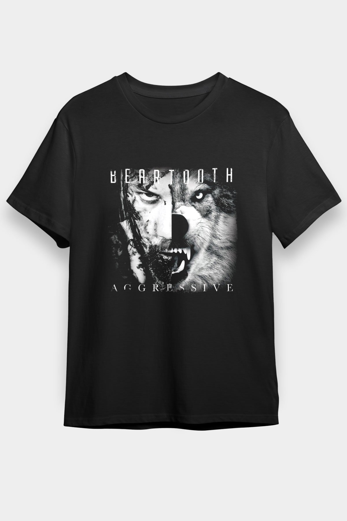 Beartooth Baskılı Unisex Siyah Tişört
