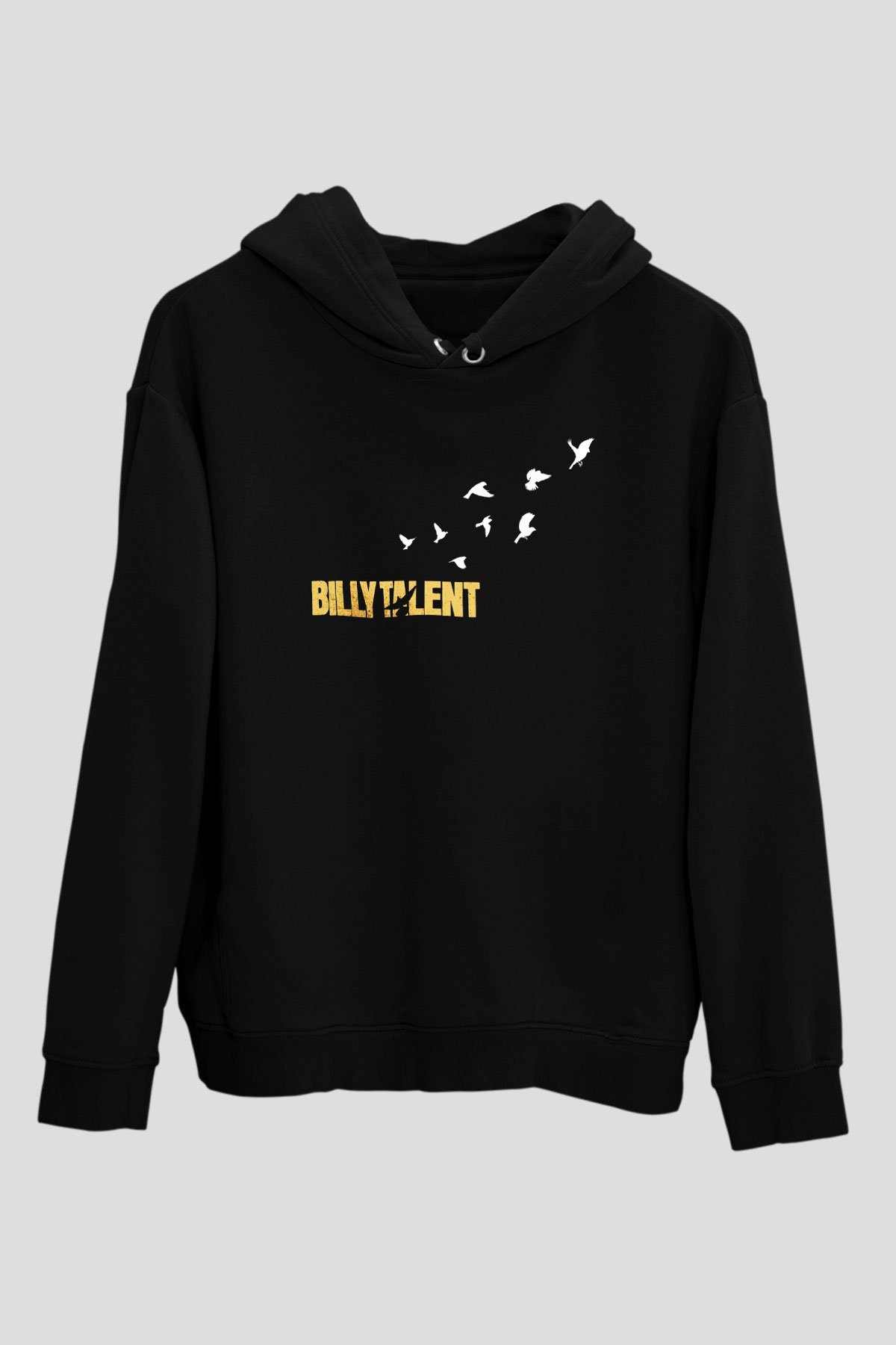 Billy Talent Siyah Unisex Kapüşonlu Sweatshirt