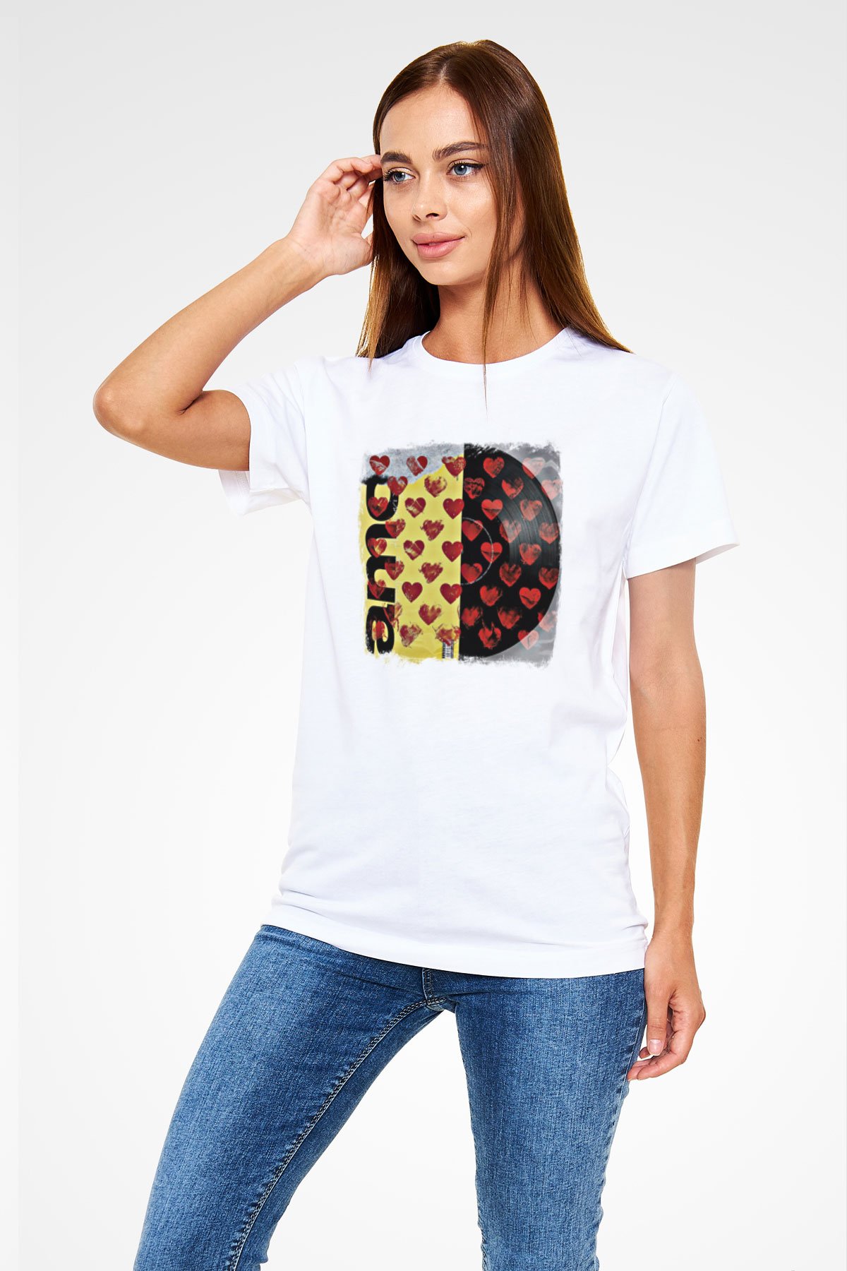 Bring Me the Horizon Baskılı Unisex Beyaz Tişört