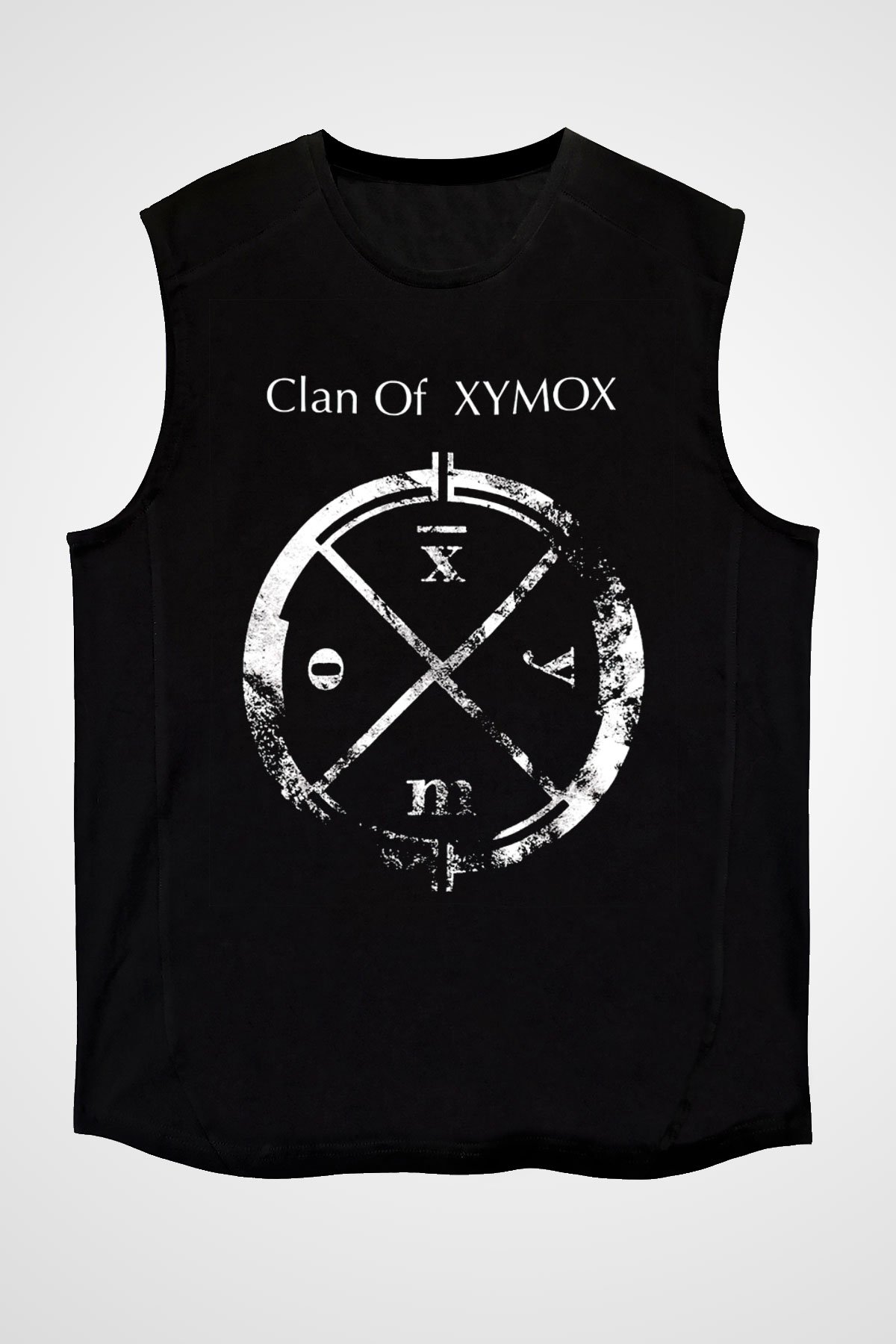 Clan of Xymox Siyah Unisex Kolsuz Tişört
