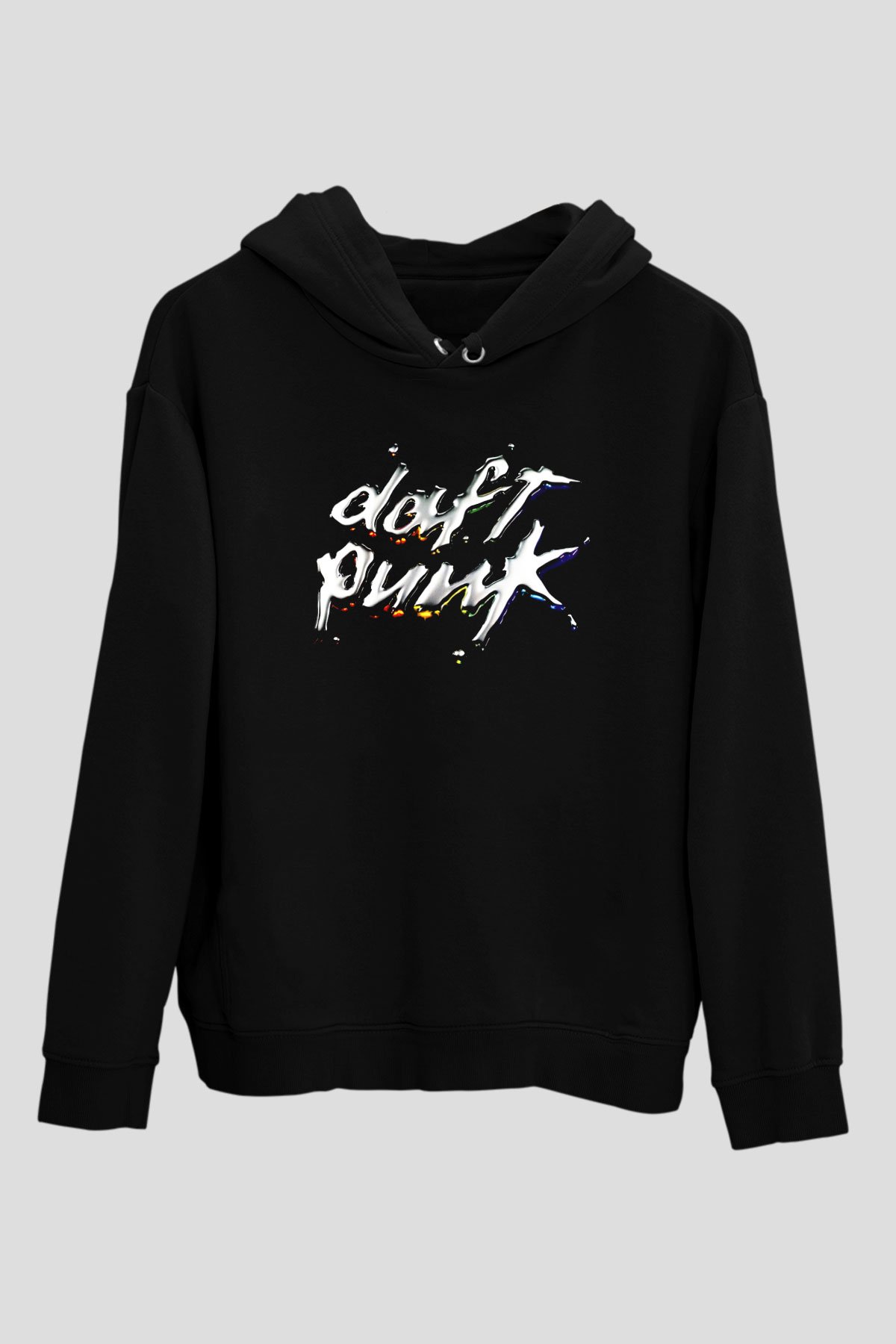 Daft Punk Siyah Unisex Hoodie