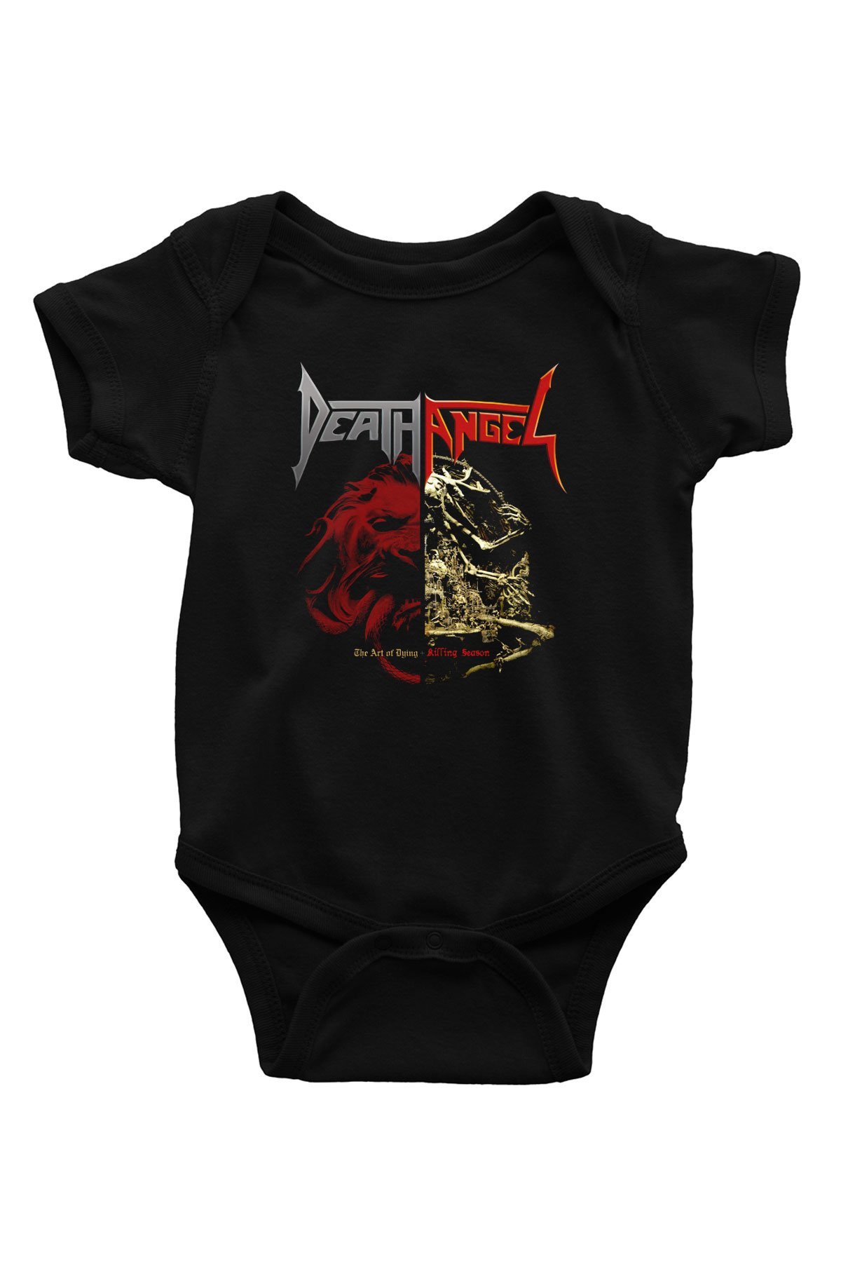 Death Angel Siyah Bebek Body - Zıbın