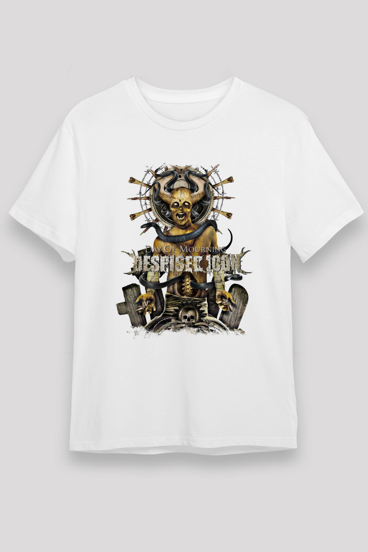 Despised Icon Baskılı Unisex Beyaz Tişört