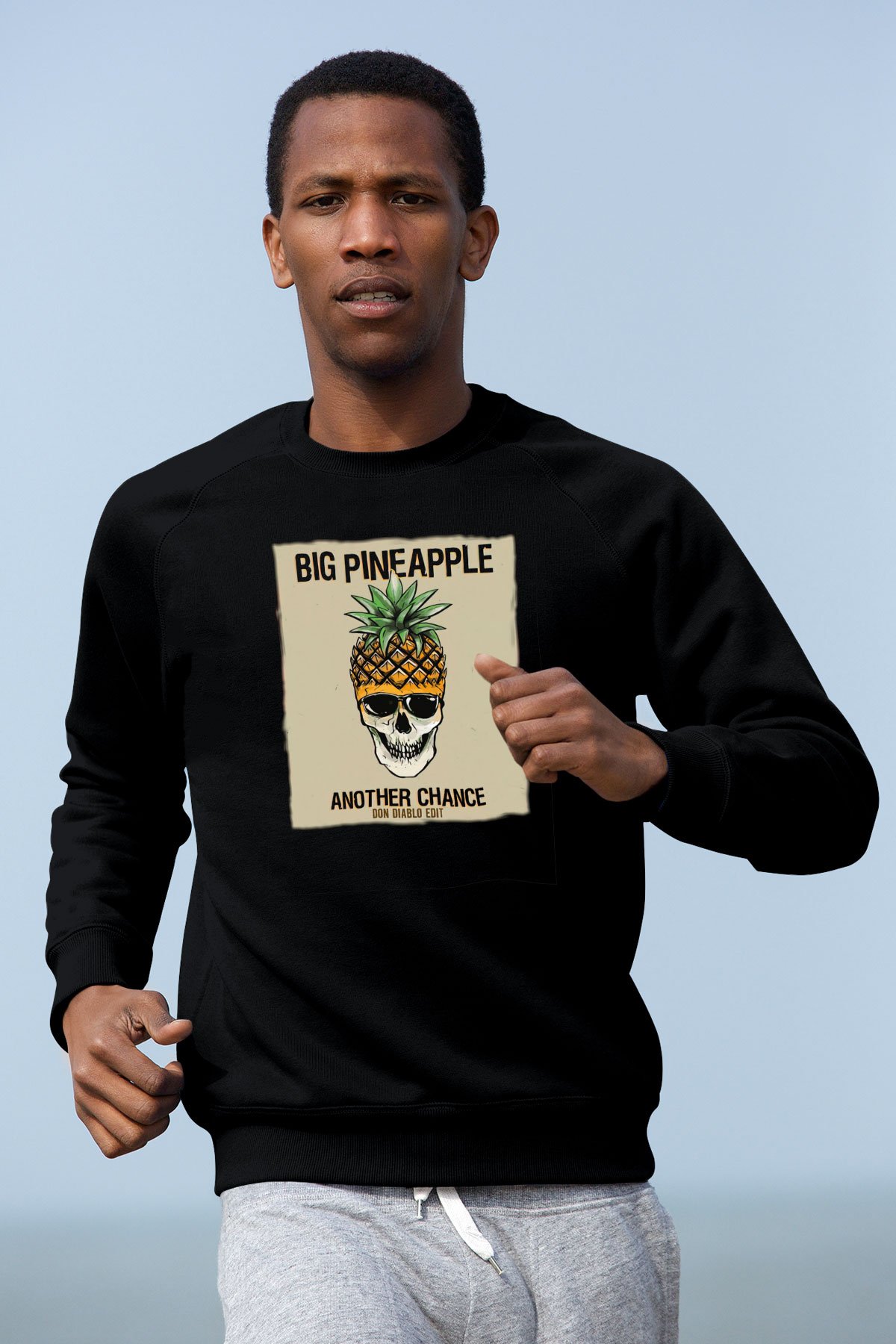 Don Diablo Siyah Unisex Sweatshirt