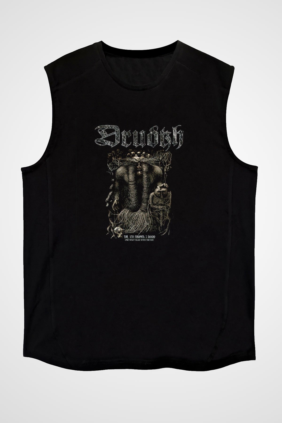 Drudkh Siyah Unisex Kolsuz Tişört