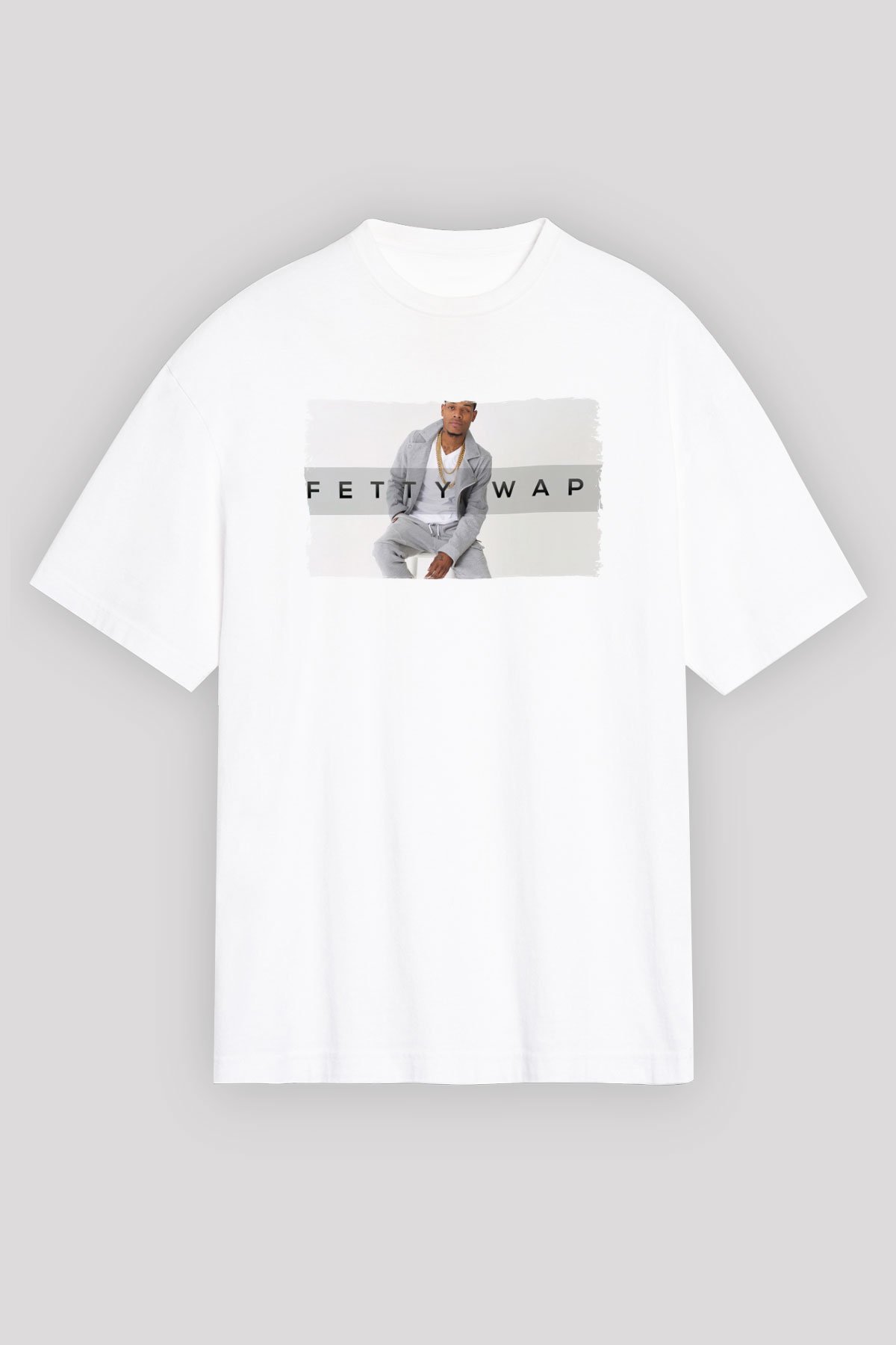 Fetty Wap Beyaz Unisex Tişört T-Shirt - TişörtFabrikası