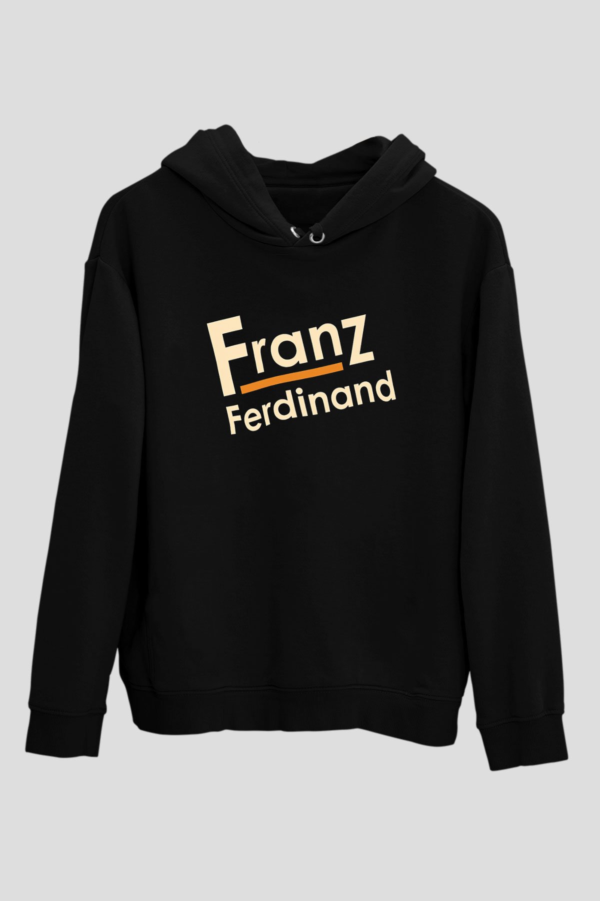 Franz Ferdinand Siyah Unisex Hoodie