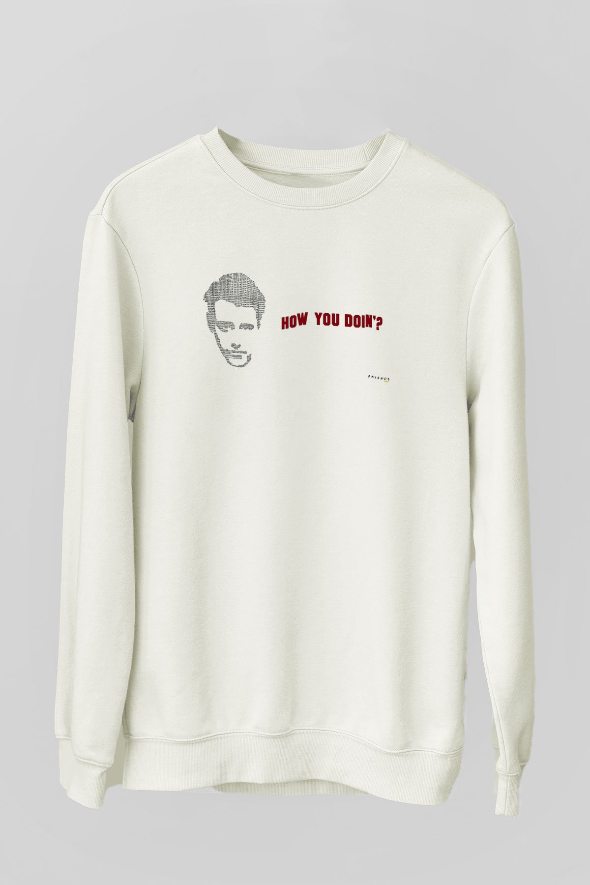Friends Beyaz Unisex Sweatshirt